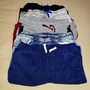 Boys Pants Shorts 6 Pair Levi Etc.  Used Clean Size L to XL See in description.